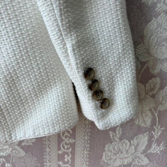 Ann Taylor Women's White Jacket - Picture 5 of 7